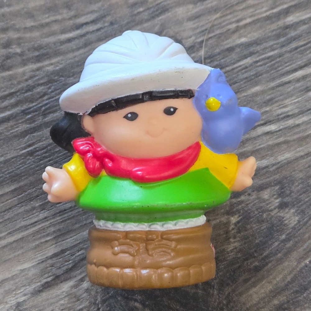 Fisher-Price Little People Sonya Lee Zoo Keeper Collectible‎ Vintage 2001